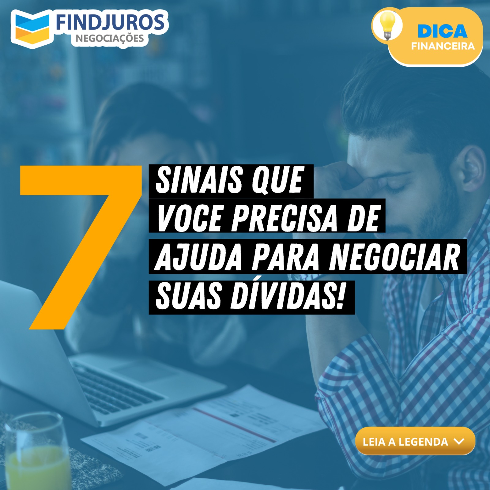 É normal não saber a hora certa de pedir ajuda para negociar as suas dívidas, por isso nós separamos 7 principais momentos para você ficar atento 🚨e pedir ajuda para alcançar a liberdade financeira